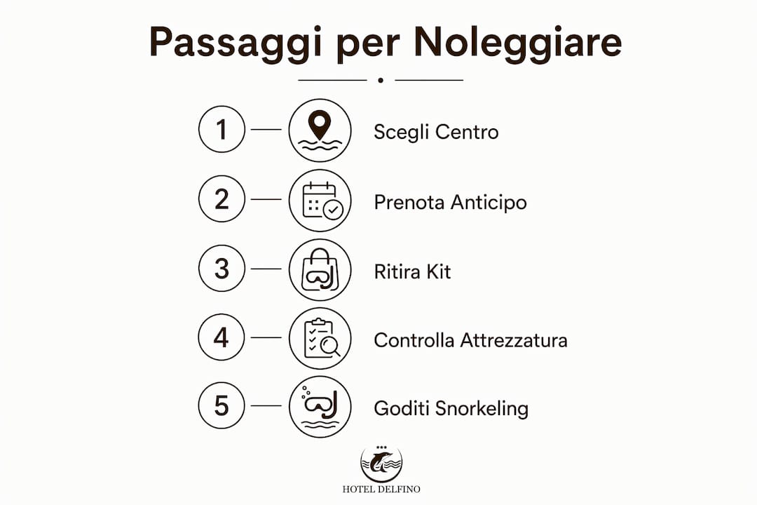 Guida illustrata: tutti i passaggi per noleggiare l’attrezzatura da snorkeling