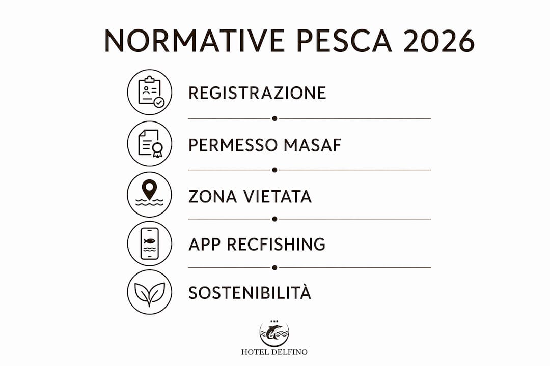 Infografica: tutto quello che devi sapere sulle regole della pesca sportiva per il 2026
