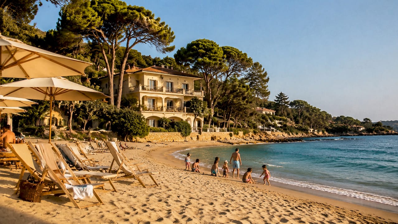 Hotel sul mare e spiaggia di sabbia fine a Procchio, sull’Isola d’Elba